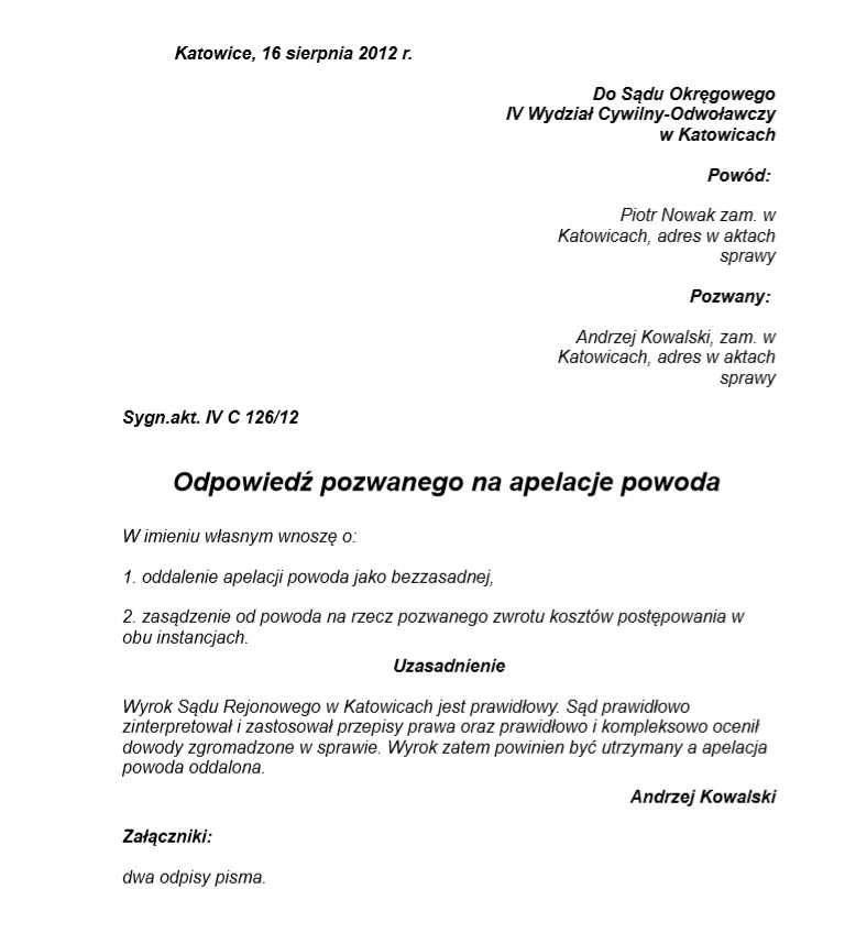 Zdjęcie Jak skutecznie napisać odpowiedź na wniosek do sądu bez błędów prawnych
