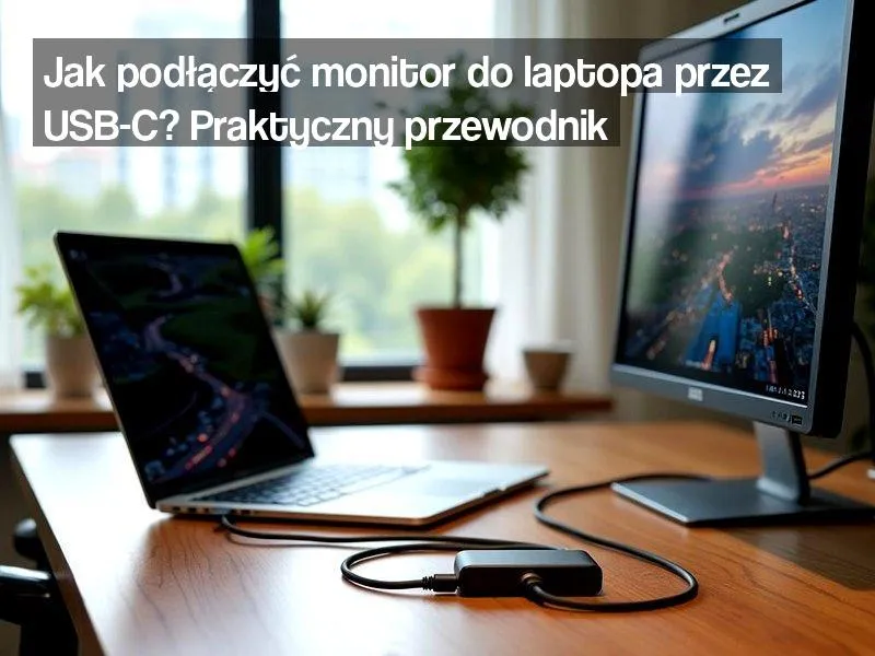 Zdjęcie Jak podłączyć monitor przez USB-C i uniknąć problemów z konfiguracją