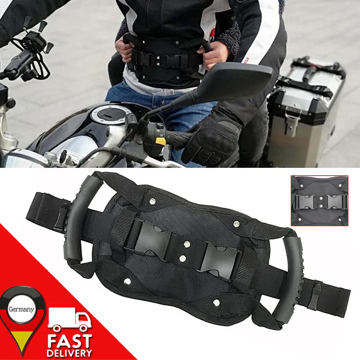 Zdjęcie Sicherheitsgurt Motorrad: So erhöhen Sie Ihre Sicherheit auf zwei Rädern