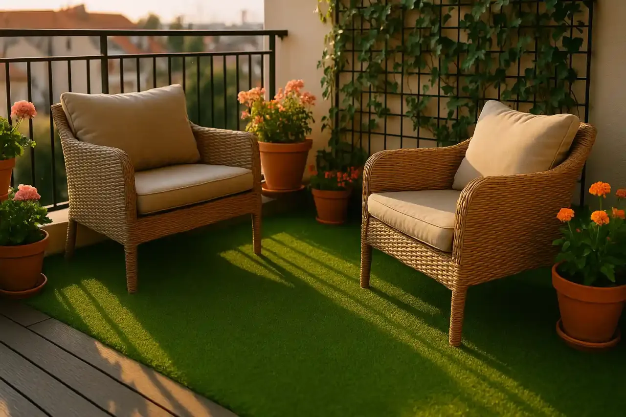 Zdjęcie Co na balkon na podłogę zamiast płytek? Odkryj trwałe alternatywy