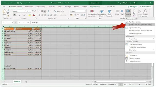 Zdjęcie Automatyczne dopasowanie komórek w Excelu: 3 proste metody formatowania