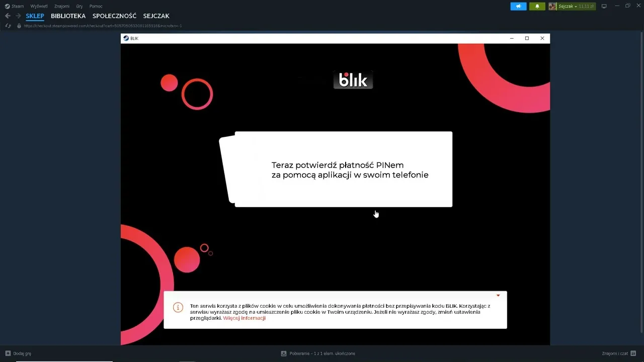 Zdjęcie Jak zapłacić BLIK-iem na Steam – prosty poradnik bez błędów i problemów