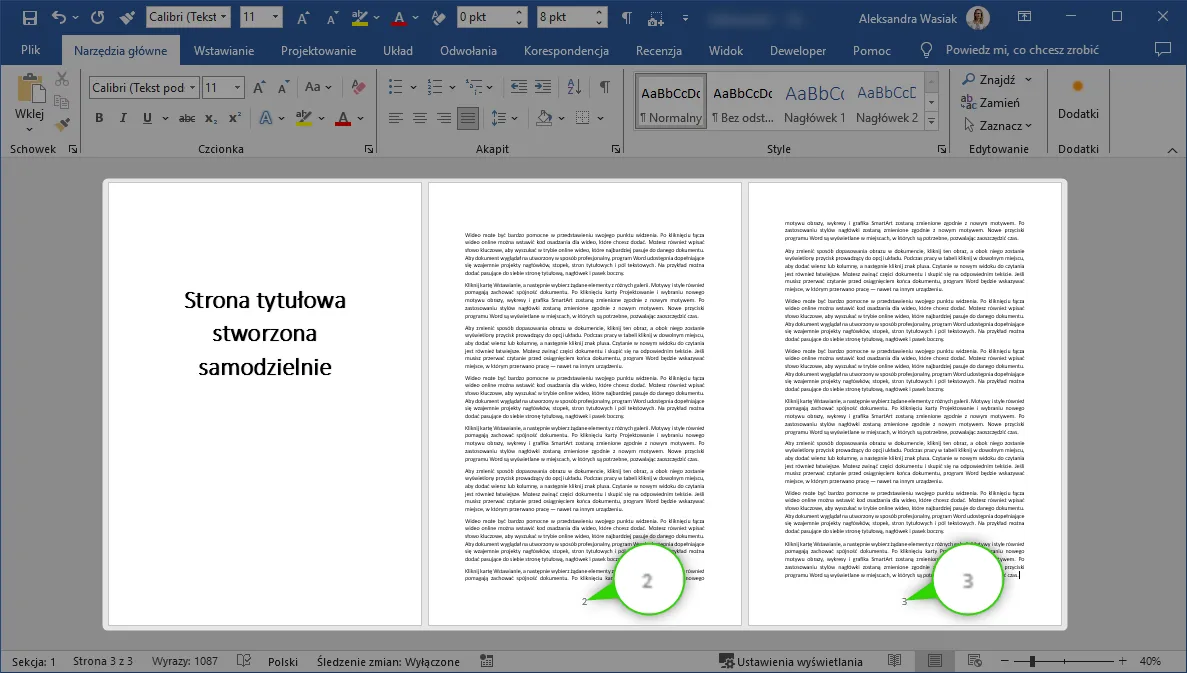Zdjęcie Jak ustawić numerację stron w Wordzie i uniknąć typowych błędów