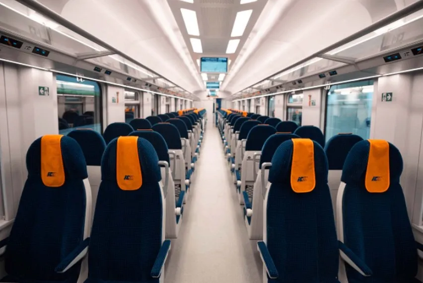 Zdjęcie Jak wygląda pociąg InterCity? Odkryj jego nowoczesne wnętrza