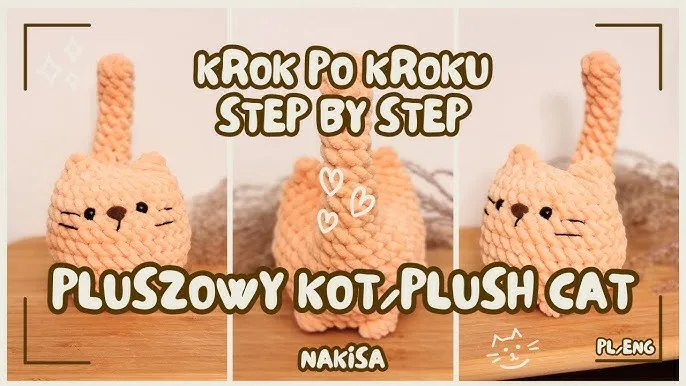 Zdjęcie Jak zrobić kotka na szydełku – łatwy wzór krok po kroku dla każdego