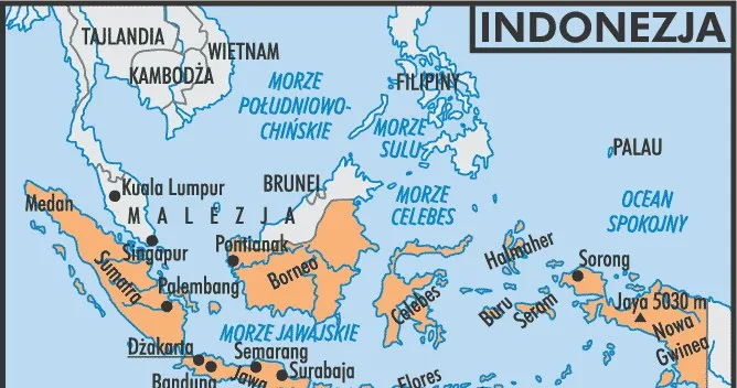 Zdjęcie Czy Ty potrafisz bezbłędnie wskazać Indonezję na mapie świata?