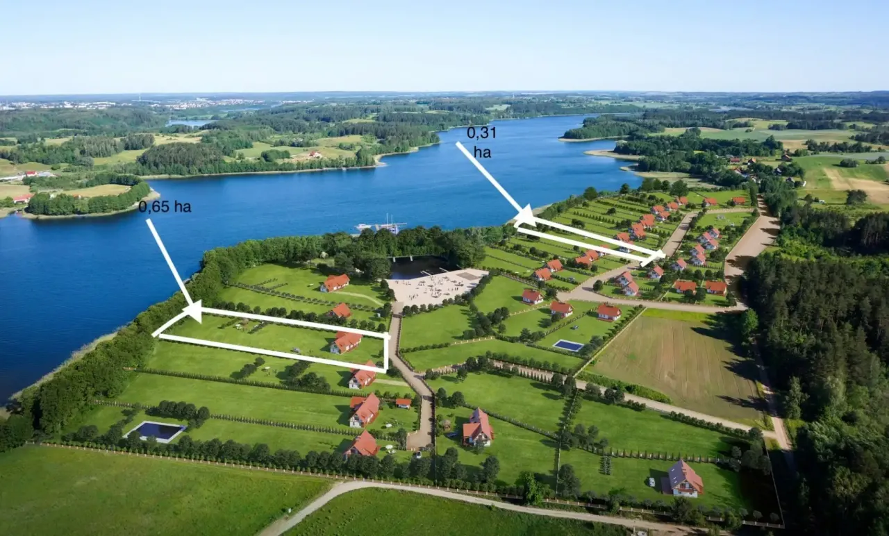 Zdjęcie Działka nad jeziorem Warmińsko-Mazurskie - idealna na inwestycję lub wypoczynek