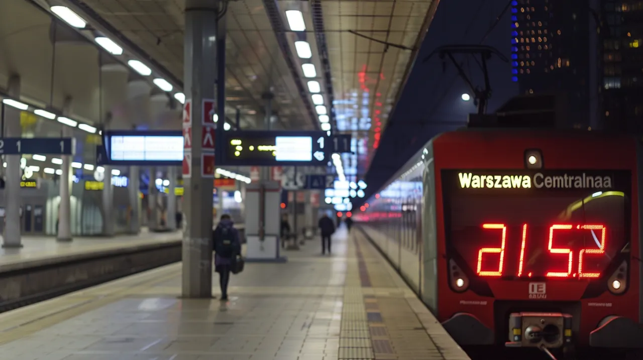 Zdjęcie Połączenia pkp z Radomia do Warszawy - rozkład i informacje