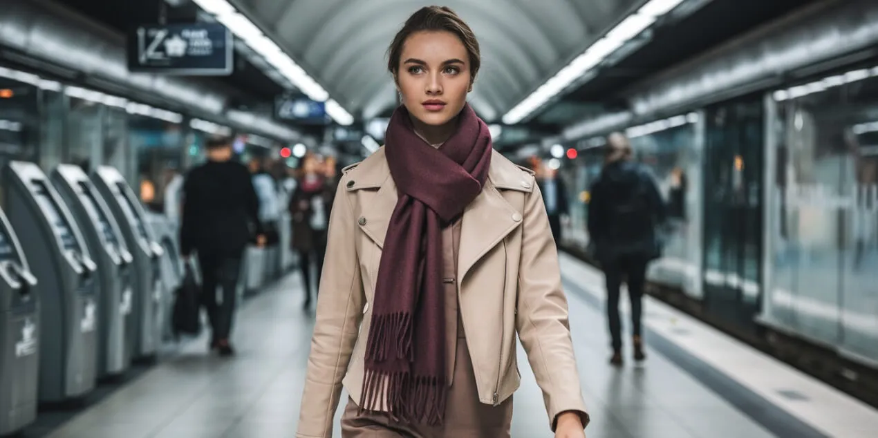 Zdjęcie Jaki szalik do kremowej kurtki? Oto kolory, które musisz znać