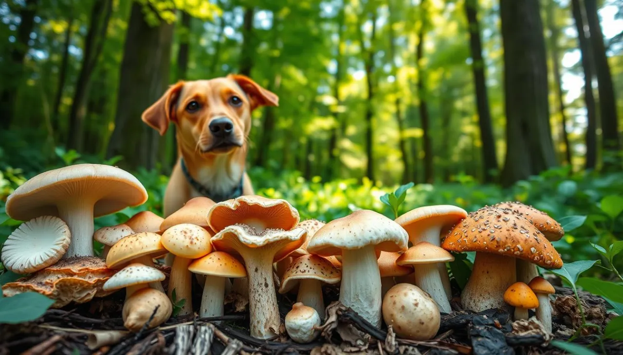 Zdjęcie Czy pies może jeść pieczarki? Bezpieczne zasady i zagrożenia