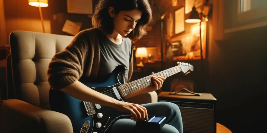 Zdjęcie Jak się stroi gitarę elektryczną - proste metody dla każdego muzyka
