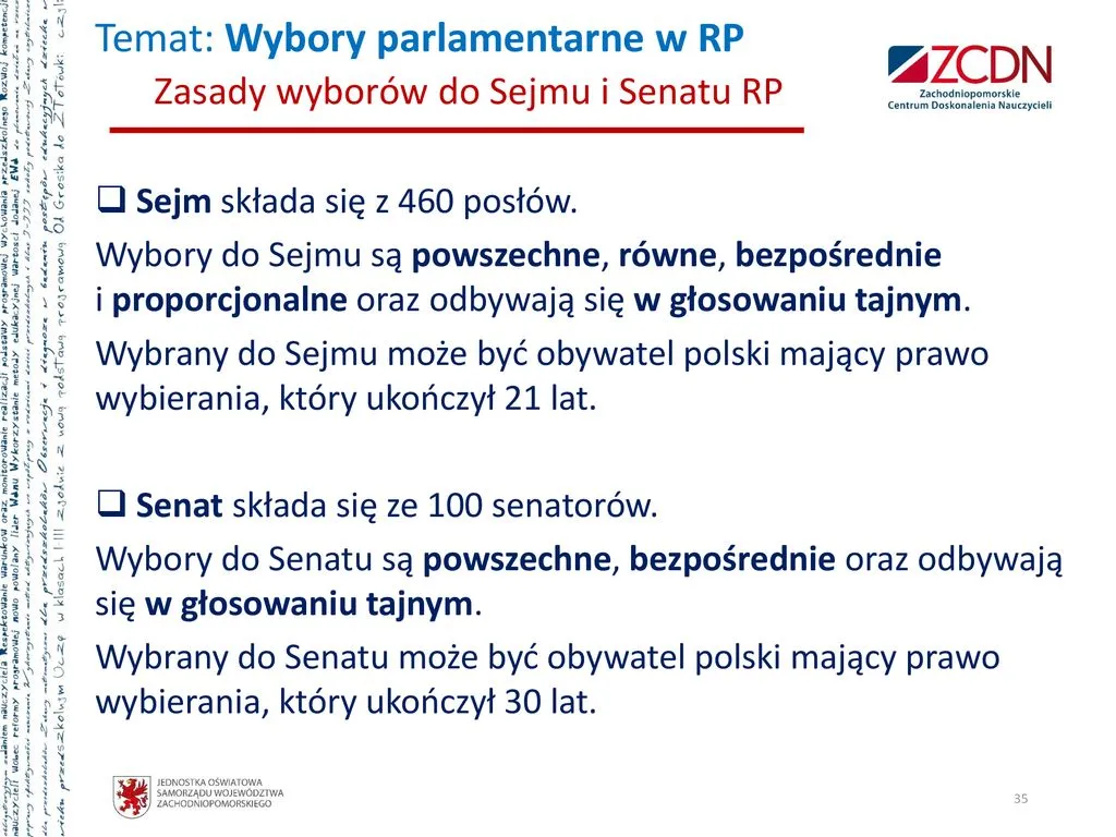 Zdjęcie Dlaczego wybory do Senatu nie są równe? Zrozum różnice w głosach