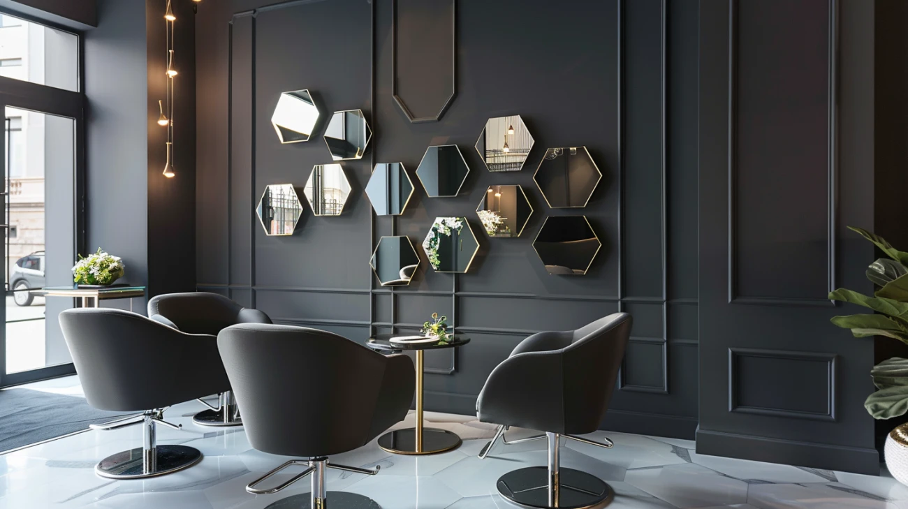 Zdjęcie Stwórz efektowną ścianę z luster dla eleganckiego salonu - porady