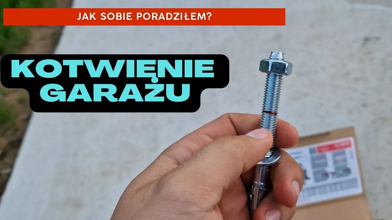 Zdjęcie Kotwa do garażu blaszanego: jak bezpiecznie zamocować konstrukcję