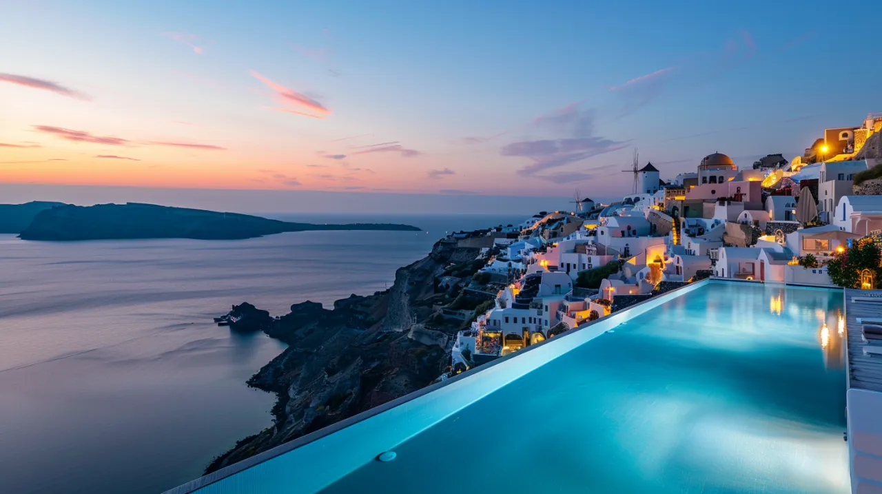 Zdjęcie Santorini Hotel - luksusowy wypoczynek: Odkryj piękno Santorini
