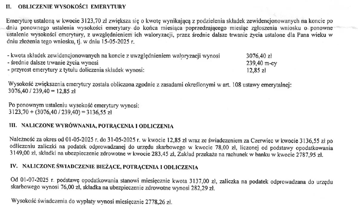 Zdjęcie Jak przeliczyć emeryturę i uzyskać wyższe świadczenie z ZUS