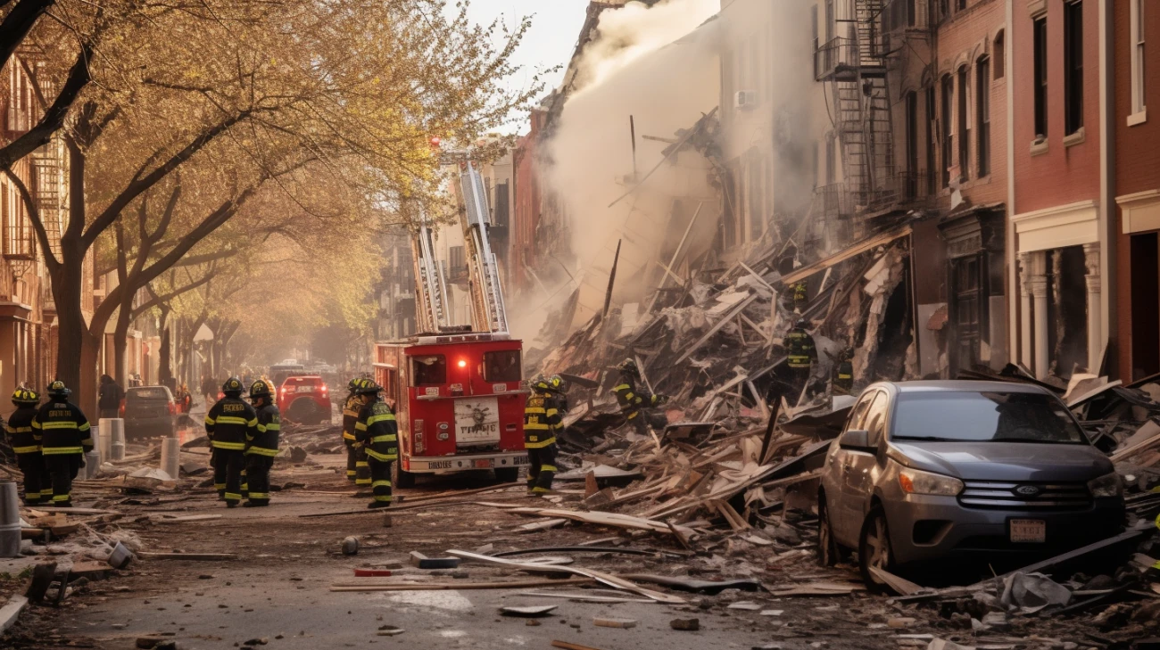 Tragedia w Katowicach: butla z gazem eksplodowała, są poszkodowani