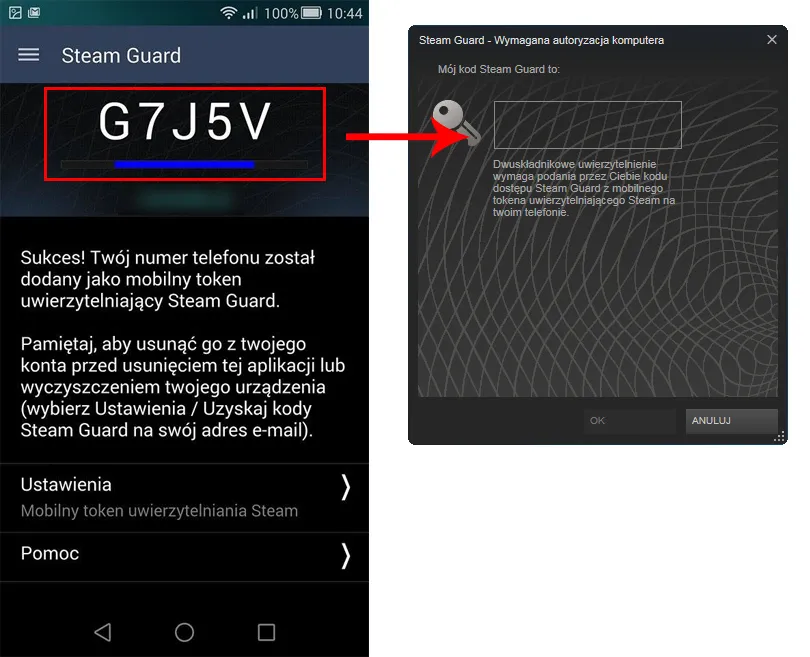 Zdjęcie Jak użyć mobilnego tokena Steam, aby zabezpieczyć swoje konto?