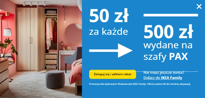 Zdjęcie IKEA 50 za 500 zł: Kiedy promocja? Sprawdź daty i zasady!