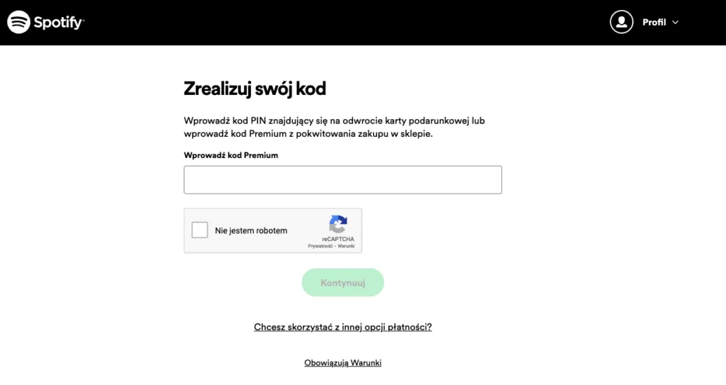 Zdjęcie Jak bez problemu wpisać kod do Spotify i aktywować Premium?