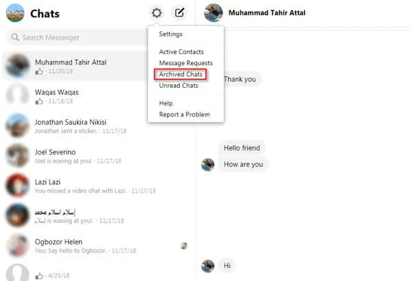 Zdjęcie Jak odczytać usunięte wiadomości Messenger: 5 skutecznych metod