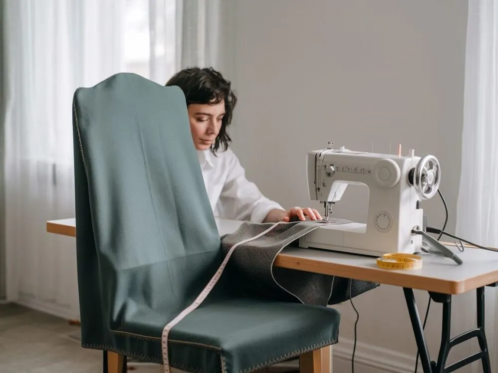 Zdjęcie Uszyj pokrowiec na krzesło: Praktyczny poradnik DIY