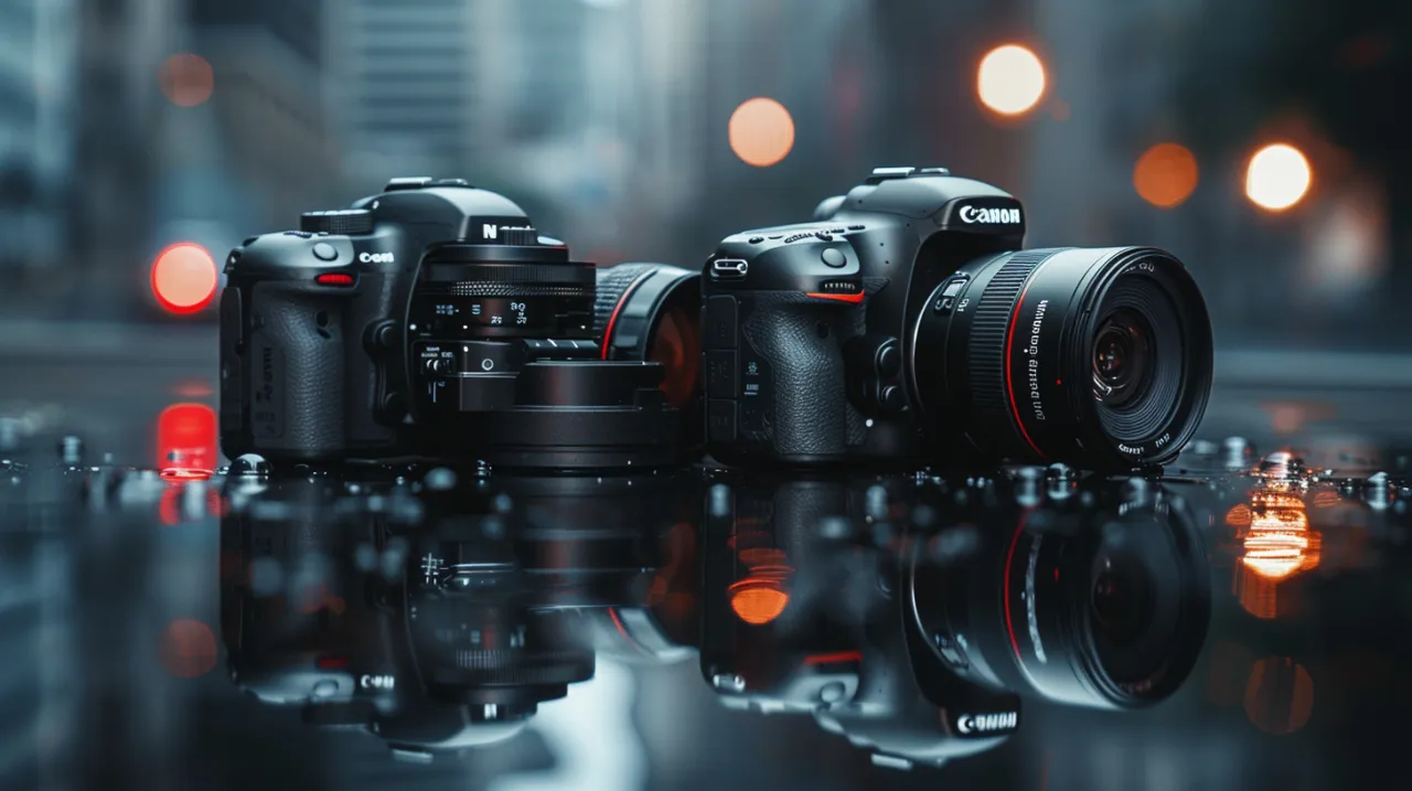 Zdjęcie Aparaty pełnoklatkowe: Canon czy Nikon? Starcie gigantów