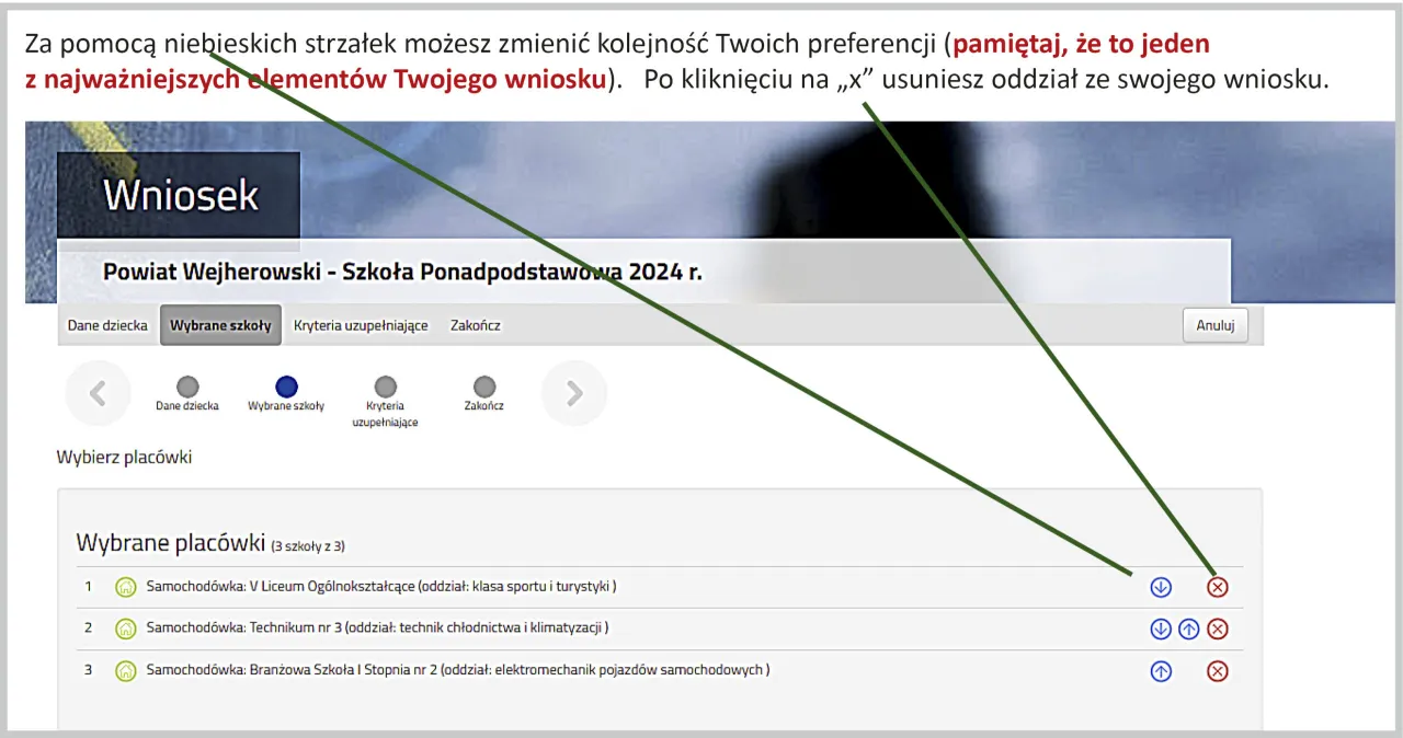 Zdjęcie Jak wypełnić wniosek rekrutacji do szkoły ponadpodstawowej bez błędów