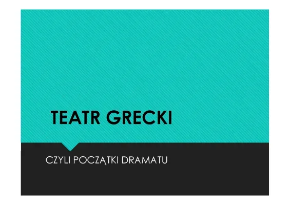 Zdjęcie Teatr grecki aktorzy: ich niezwykła rola w starożytnych przedstawieniach