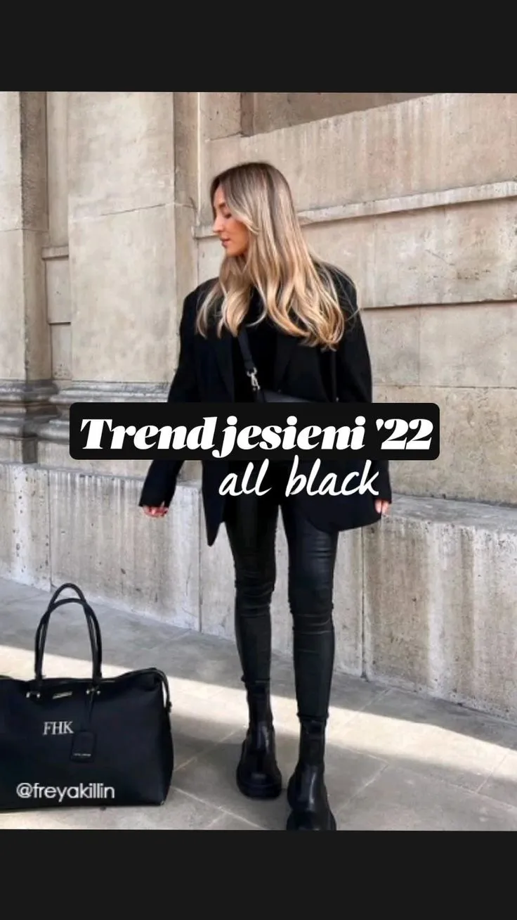 Zdjęcie Czarne body stylizacje: 10 pomysłów na modne i eleganckie outfity