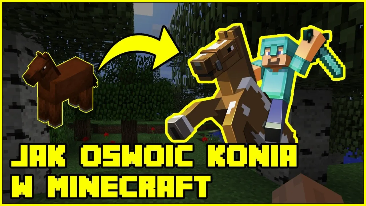 Zdjęcie Jak się oswaja konia w Minecrafcie - proste sposoby na sukces