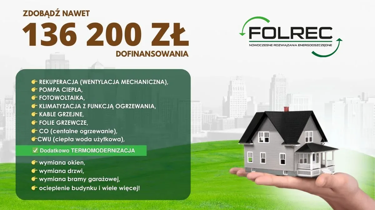 Zdjęcie Czyste powietrze kompleksowa termomodernizacja – jak uzyskać dofinansowanie?