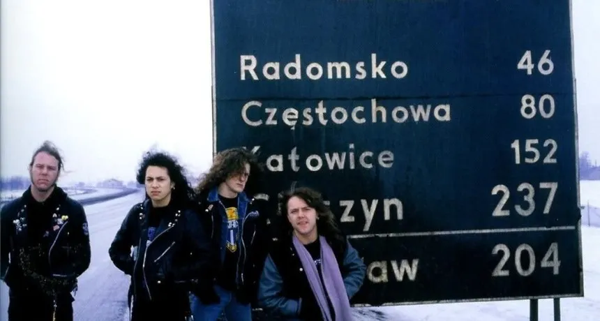 Zdjęcie Metallica w Polsce - historia koncertów najpopularniejszej grupy metalowej
