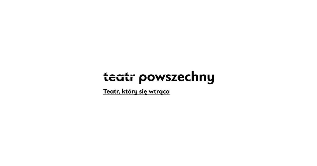 Zdjęcie Teatr scena w Warszawie: odkryj najlepsze spektakle i wydarzenia