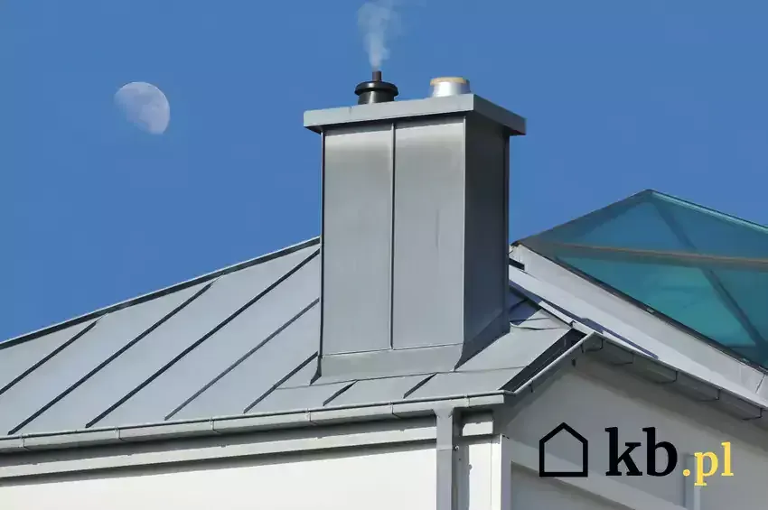 Zdjęcie Jak prawidłowo wykonać obróbkę komina z blachy? Krok po kroku