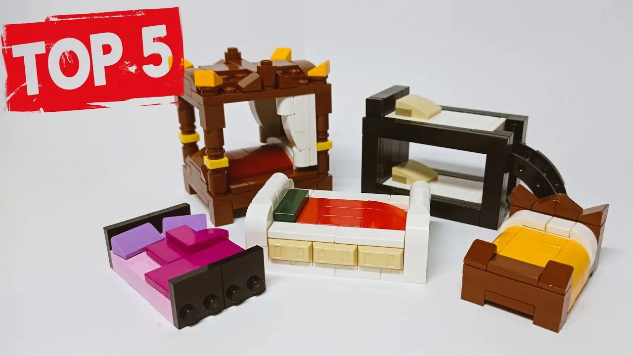 Zdjęcie Jak zrobić meble z klocków lego - kreatywne pomysły na DIY