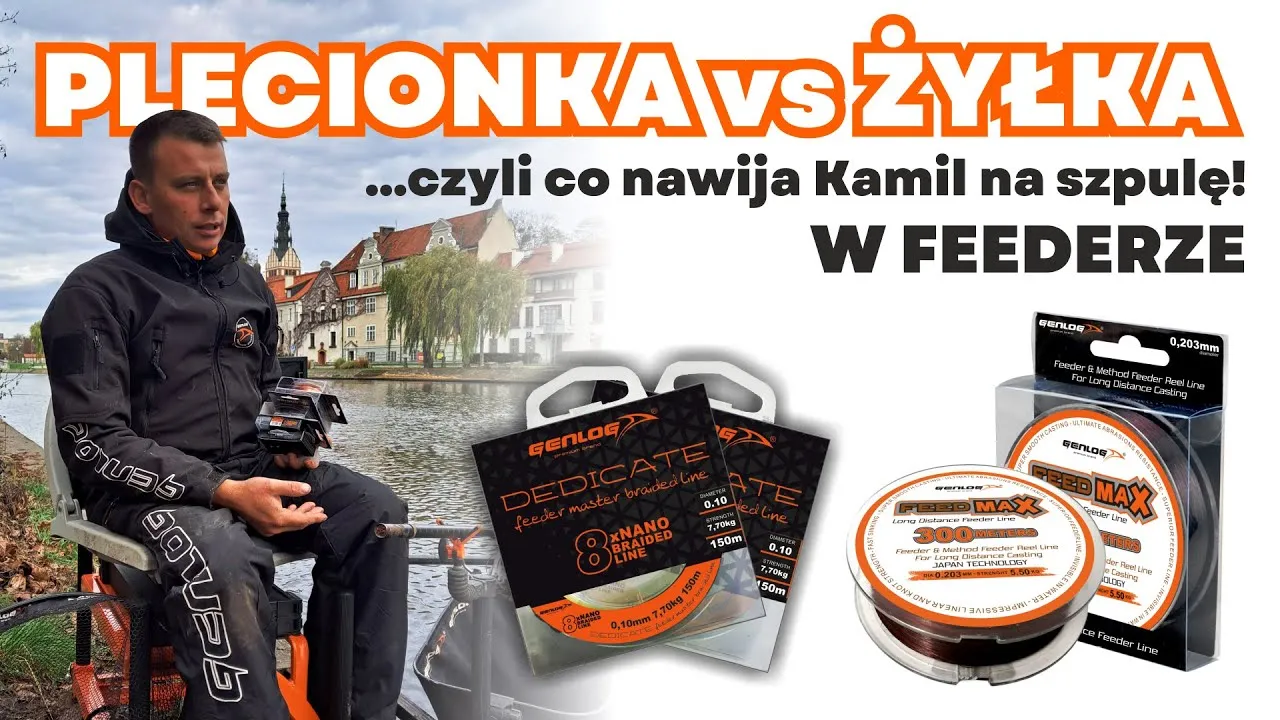 Zdjęcie Żyłka czy plecionka na feedera - co wybrać, by nie żałować?