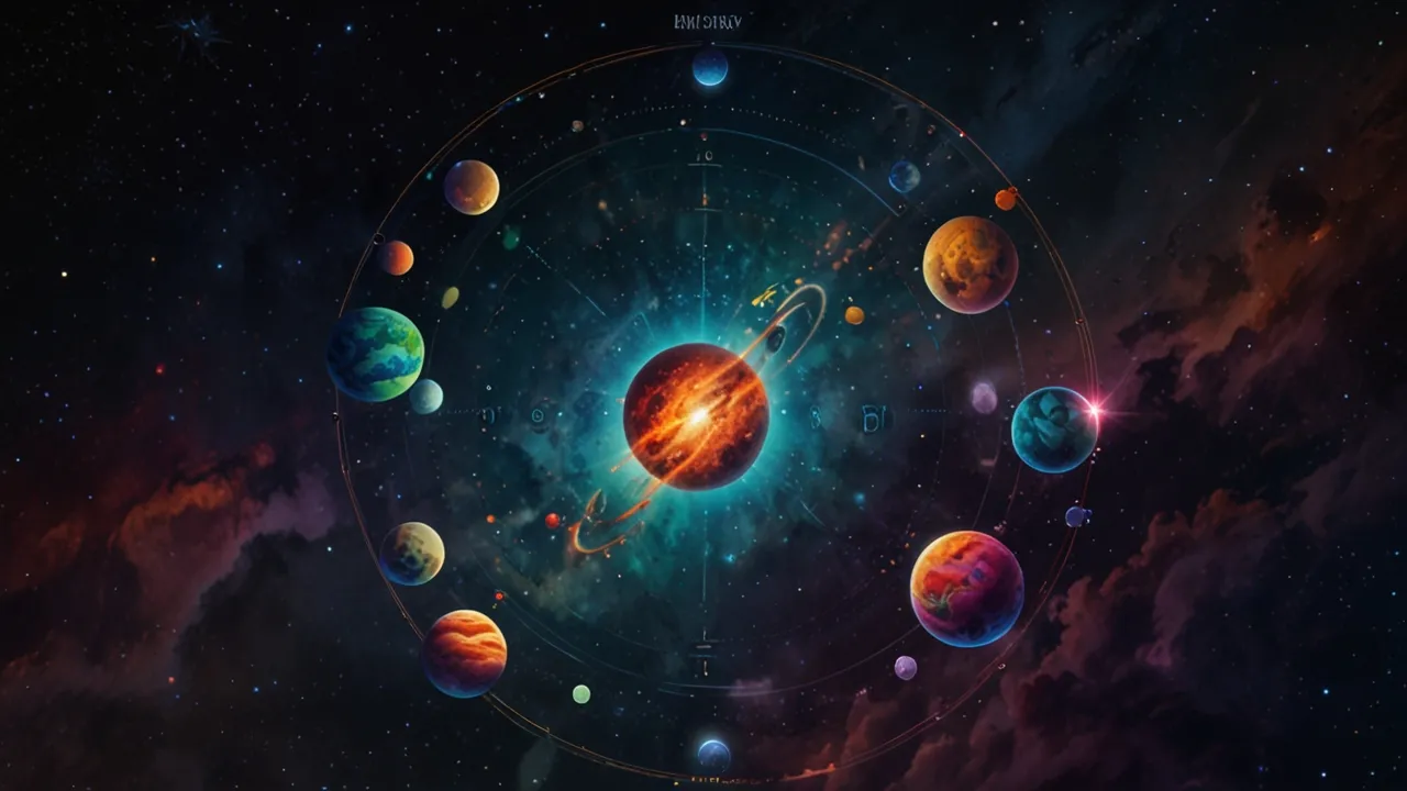 Zdjęcie Sekrety Twojego losu zapisane w kolorach planet. Co oznaczają?