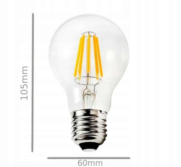 Zdjęcie Żarówka Edison LED – eleganckie oświetlenie, które zaoszczędzi energię