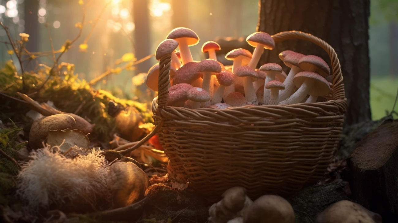 Gołąbek błotny: różnorodność kolorów i smaków