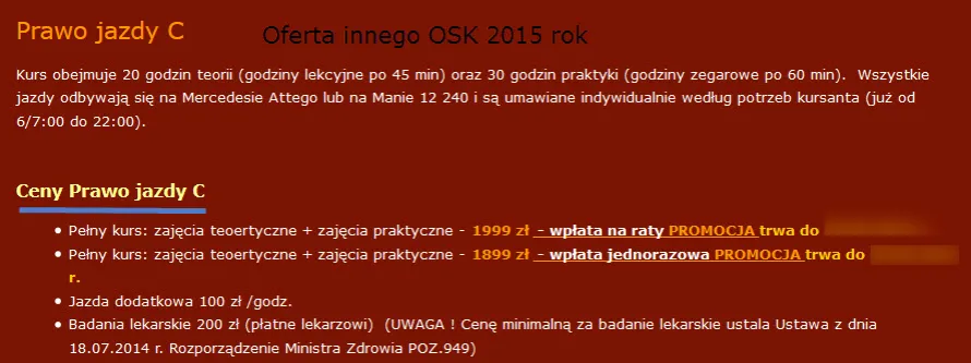 Zdjęcie Ile naprawdę kosztuje egzamin na prawo jazdy kat C? Sprawdź wszystkie koszty
