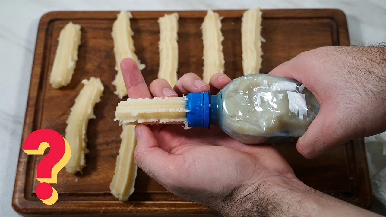 Zdjęcie Cómo hacer churros con una botella de forma fácil y deliciosa