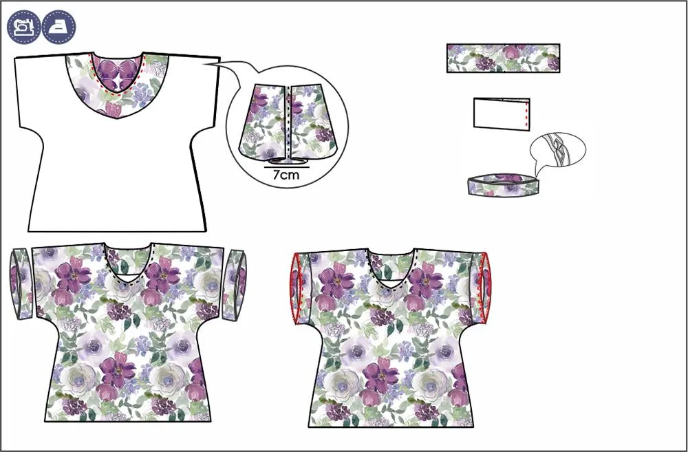Zdjęcie Jak uszyć bluzkę kimono - proste kroki, które ułatwią szycie