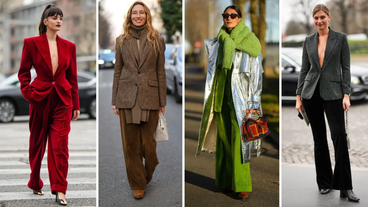 Zdjęcie Pantalones de terciopelo: ¿Cómo llevarlos con estilo? Guía completa