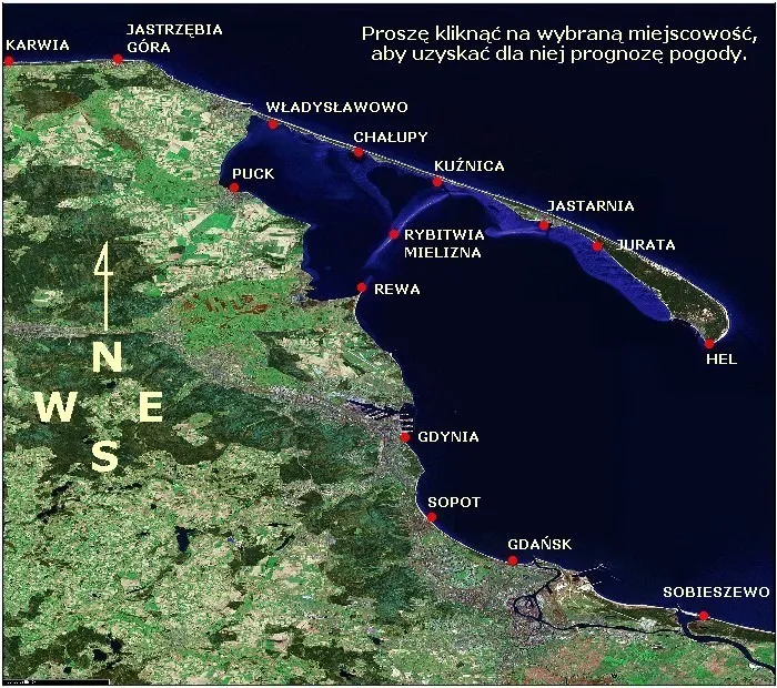 Zdjęcie Jaka pogoda w Jastarni? Sprawdź aktualne warunki i prognozy