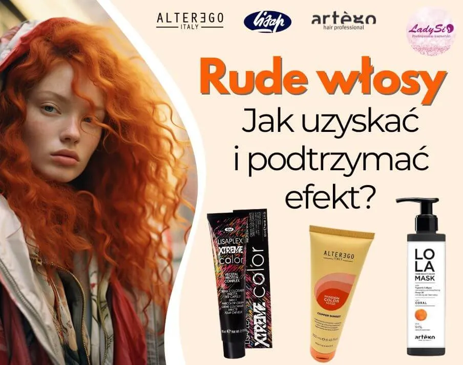 Zdjęcie Jak mieć rude włosy bez farbowania? Naturalne metody koloryzacji i pielęgnacji