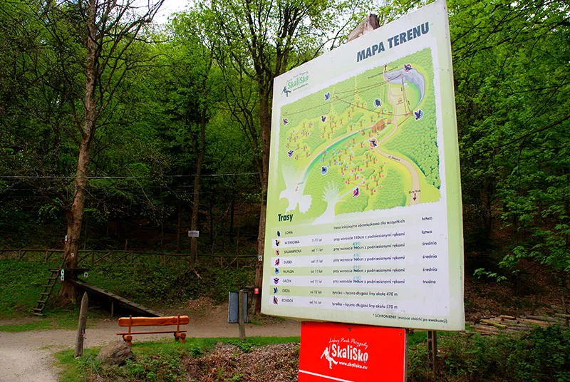 Zdjęcie Park linowy Złoty Stok - atrakcje, które musisz poznać