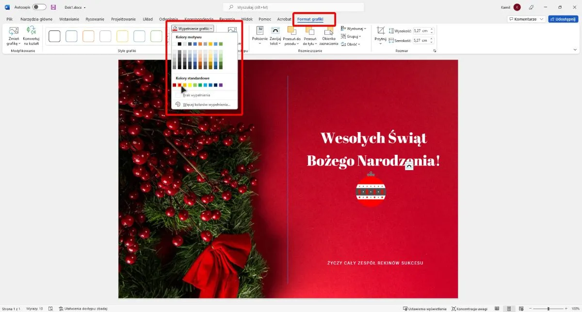 Zdjęcie Jak zrobić kartkę świąteczną w PowerPoint – proste kroki i pomysły