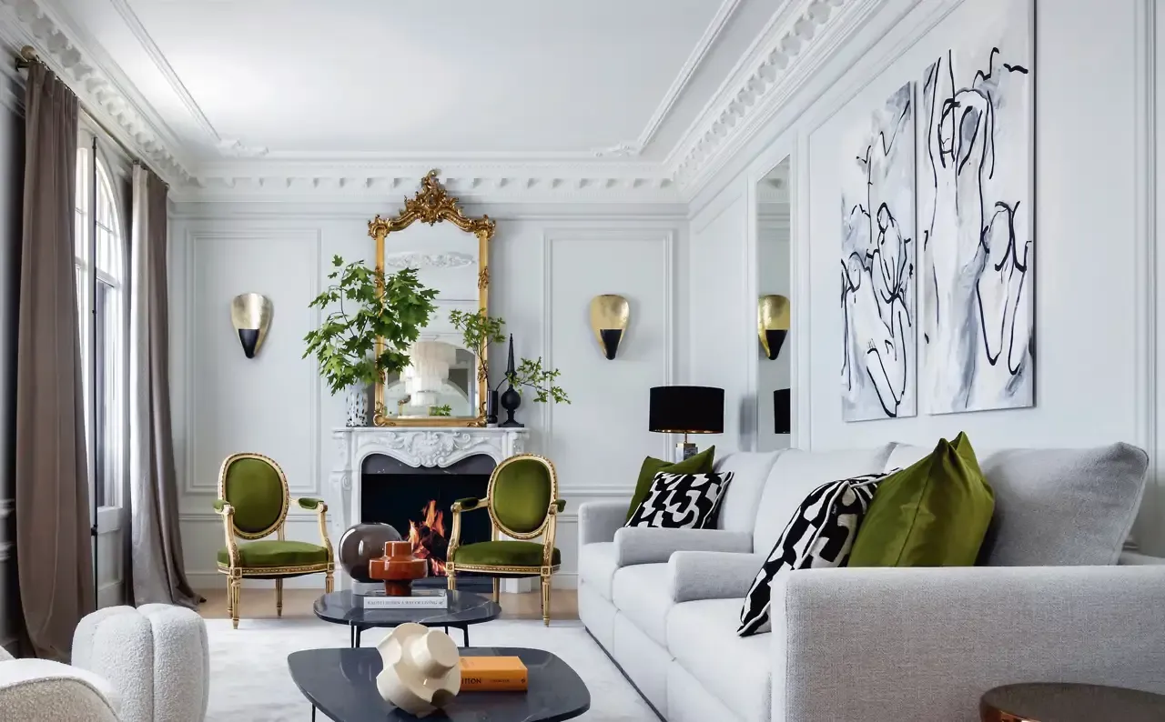 Zdjęcie Decora tu salón con cuadros: Secretos para un espacio único