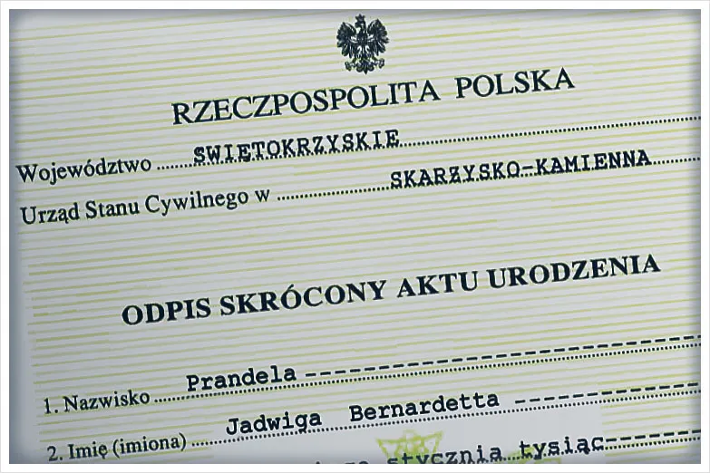 Zdjęcie Ważność odpisu aktu urodzenia: co musisz wiedzieć